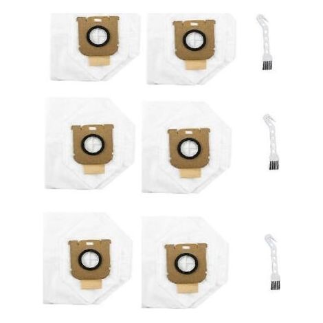 Accessoires pour aspirateur station Dreame Z10, Z20 et H30 : sac à poussière, sac poubelle de rechange et brosse (1/5)