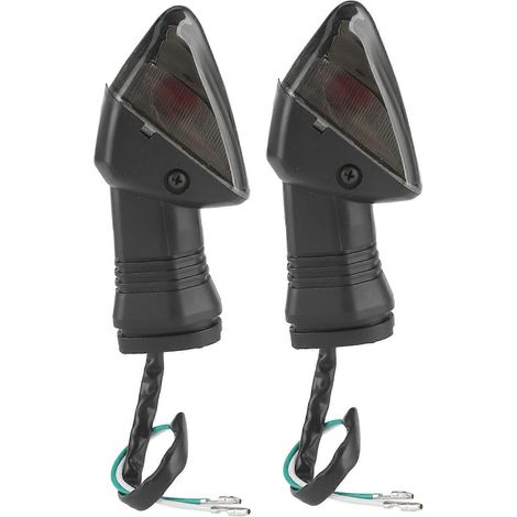 Due indicatori di direzione a LED per moto, con lente fumé, 12V, adatti per Kawasaki Ninja ZX-6R/KLE/KLR/Z750S (1/5)