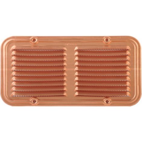 1PZ GRIGLIA AERAZIONE RAME 14X25 CM (1/2)