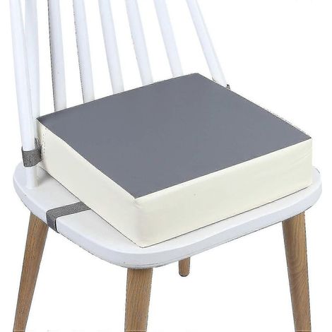 2023 - Rehausseur pour enfant en bas âge pour table à manger (siège rehausseur en mousse uniquement), lavable en PU, 2 sangles de fixation (1/5)
