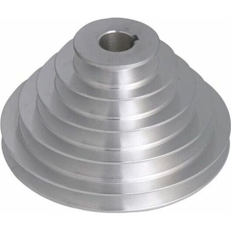 Poulie 5 plis en aluminium de première qualité - 19mm ID, 54-150mm OD pour courroies trapézoïdales de type A (1/5)
