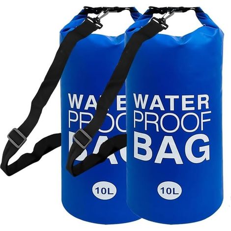 Lot de 2 sacs lestés,accessoire piscine,marche escalier,PVC imperméable,bleu,sécurité natation (1/5)