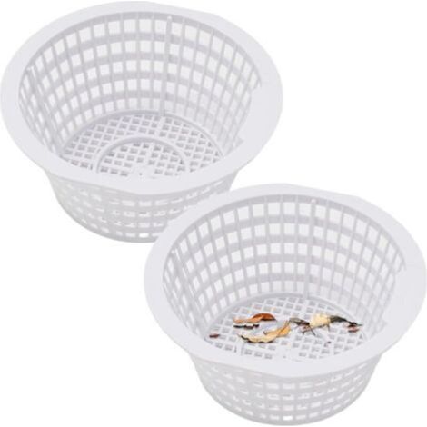 Cestello per piscina, cestello filtro in 2 parti, skimmer ad alte prestazioni per foglie e detriti, pulizia efficiente (1/5)
