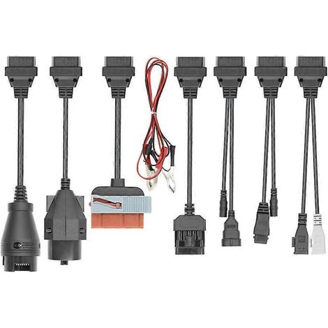Adaptateur de câble de diagnostic 8 en 1, kit complet de convertisseurs OBD2 pour TCS et CDP (1/5)
