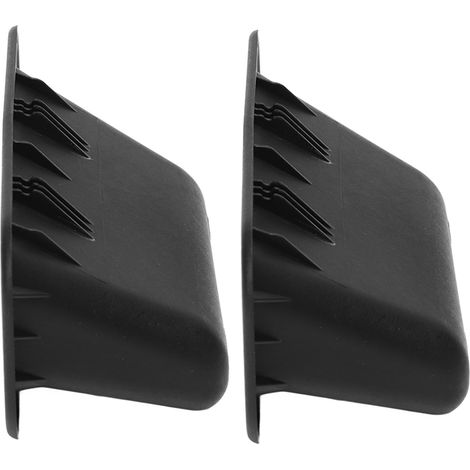2 pièces de garniture de poignée de hayon intérieure noire GJ6A 68 966 de remplacement pour Mazda 3, 5, CX-5, CX-7 et RX-8 (1/5)