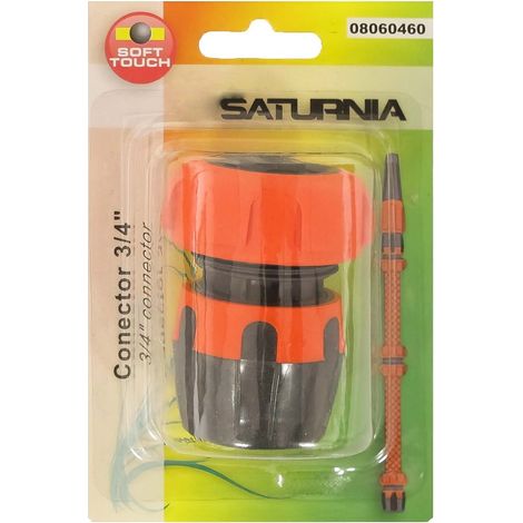 SATURNIA - Soft-Touch-Schlauchverbinder 3/4