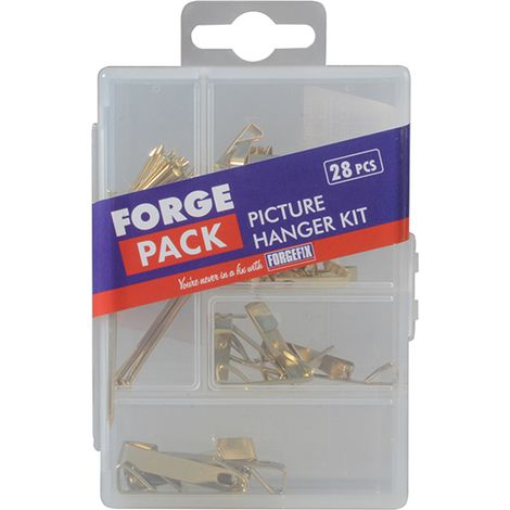 Picture Hook Kit Forge Pack 28 Piece FORFPPICTSET (1/3)
