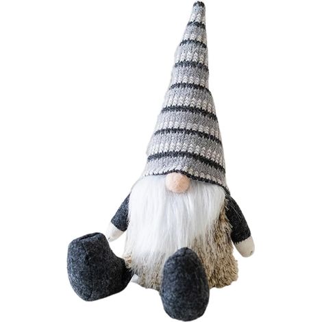 Nains de Noël en peluche - Décoration élégante sans visage - Décoration en peluche pour des vacances agréables - Figurines de Père Noël (1/5)