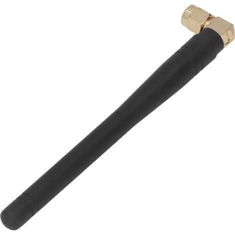 Antenne Wifi 2.4G directionnelle omnidirectionnelle haute gaine, 5 pièces avec connecteur SMA mâle, coude pour extérieur, antenne bâton (1/5)