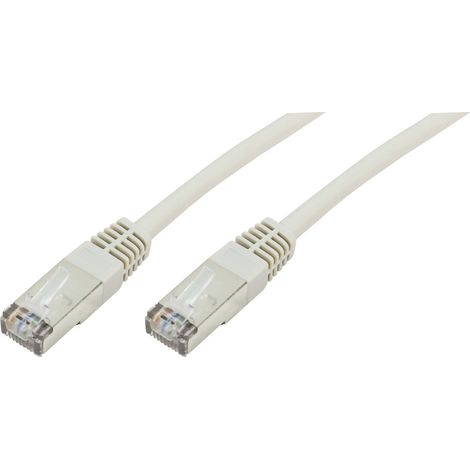 LogiLink 992298 RJ45 Patchkabel CAT 5e SF/UTP 10.00 m Grau 1 St.