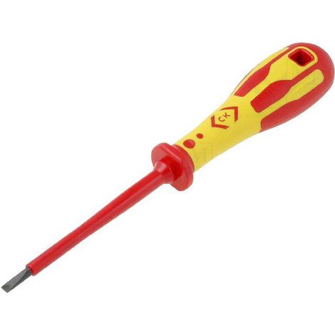 CK - Tournevis isole plat 4x0.8mm - 1kVAC