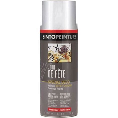 Bombe de peinture - Jour de fête - Sinto (Argent Métallisé)