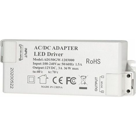 LED-Transformator 48W Treiber 12V (1/5)