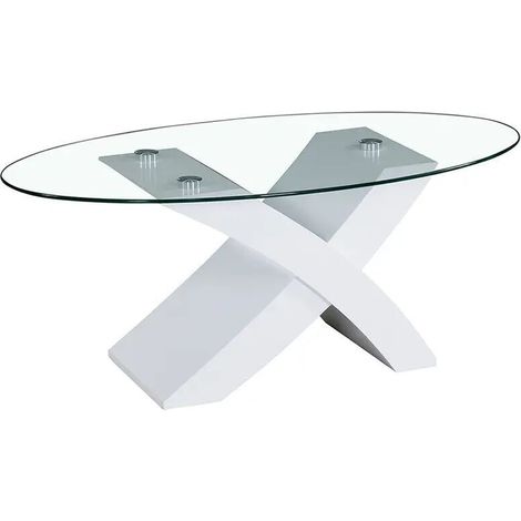 Mesa de Centro de Cristal Templado Lore (1/5)
