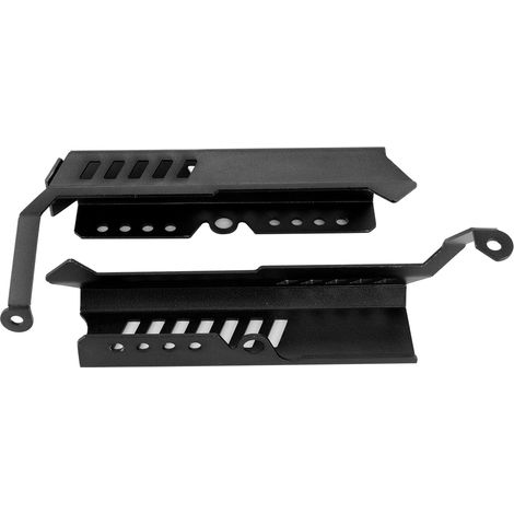 Protecteur de radiateur latéral CNC en billette pour Yamaha MT09 FZ09 2013-2017, noir, couvercle de protection, kit de garde robuste (1/5)