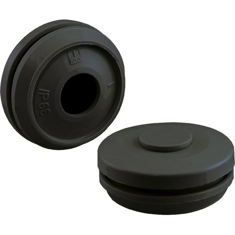 Spelsberg Racor de doble membrana, M20, negro intenso, tipo de protección IP66, sin halógenos, 26002001