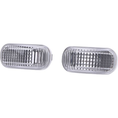 [Set di due luci laterali anteriori] - [Modello 34301 S5H T02/34301 S5A 013] - [Materiale ABS resistente, bianco] - Compatibile con Honda Fit/Jazz, City, Integra DC5 Type R, Stream (1/5)