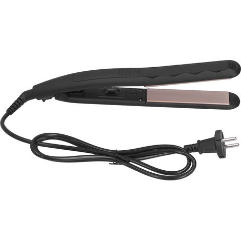 Lisseur à cheveux en céramique pour cheveux secs et humides, arrêt automatique, prise UE 110-240 V (1/5)