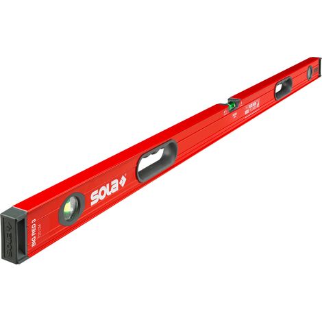 Aluminium-Wasserwaage BIG RED 3 (200cm) Allein BIGRED3200