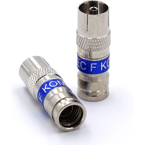 Conector IEC hembra de compresión tc' PCT 6
