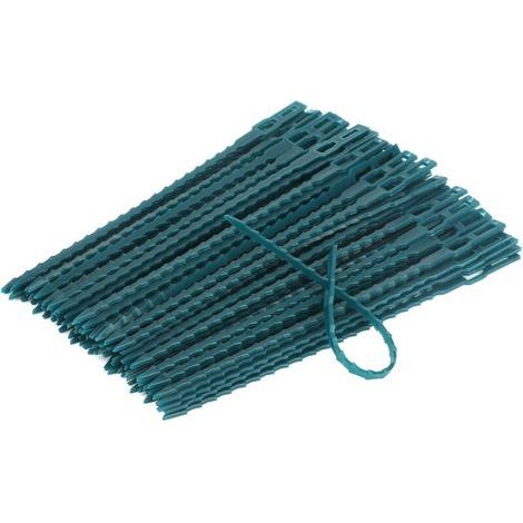 200 Stück 17 cm lange, verstellbare Pflanzenbinder, flexible Pflanzenbinder, Gartenpflanzenstütze (1/5)