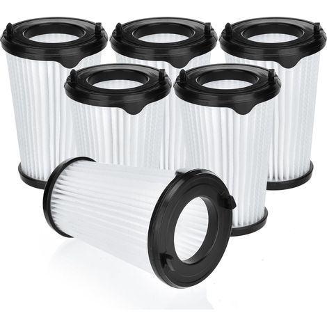 6-teiliges Filterset für die Staubsauger CX7-2, CX7-2-45an, CX7-2-i360, CX7-2-s360, Ergorapido und QX8 Animal – Ersatzteile und Zubehör (1/4)