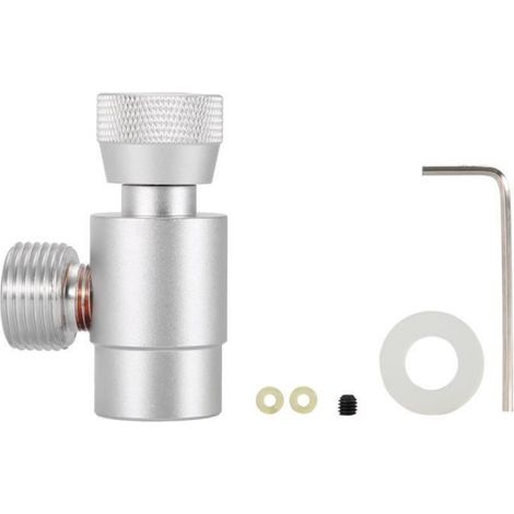 Adaptateur De Recharge Co2 - Filetage Interne Tr21-4 - Filetage Externe W21 8-14 - Pour Bouteilles SodaStream - 1 Pièce (1/4)