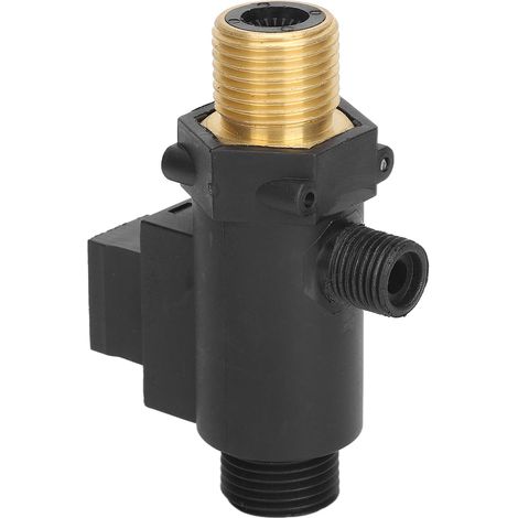 Interrupteur de pression d'eau en alliage de zinc avec orifice de décharge de pression pour accessoires de fournaise murale intelligente (1/5)