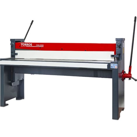 Torros – Cisaille à tôle manuelle 1500 mm – Épaisseur 1,5 mm – Butée arrière 500 mm – CML1500 (1/5)