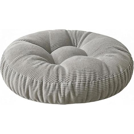 Coussin de sol rond 65 cm de diamètre - Coussin d'assise pouf (1/5)