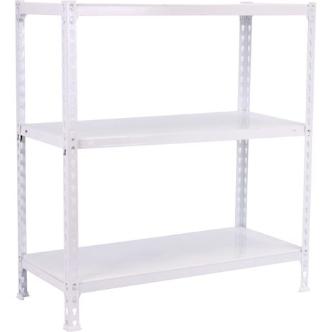 Simonrack Ecoclick Superplus 3/400 Regalsystem aus weißem Metall