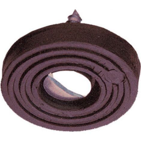 25CF CONFEZIONE 8 SOTTOSEDIE CON VITI MM.30 NERO (1/2)