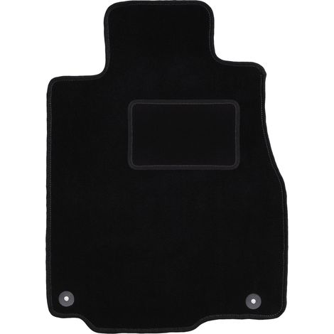 Fahrermatte aus Velours für: Honda CR-V IV SUV (2011–2018), schwarz