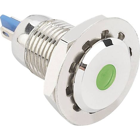 TRU COMPONENTS 149493 Luce di segnalazione a LED Verde 12 V/DC, 12 V/AC (1/3)
