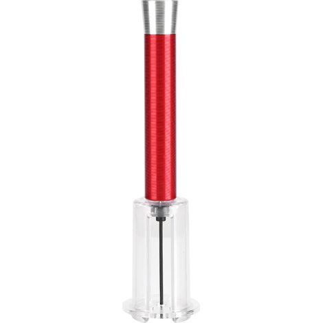 Bouchon de vin rouge facile à ouvrir avec pompe à air, déboucheur électrique à pression, tire-bouchon rouge outil de cave. (1/5)