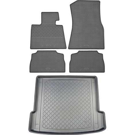 BMW X6 G06 SUV (5 porte) da 11/2019 SET - tappetini in gomma per auto + tappetino per bagagliaio (1/5)