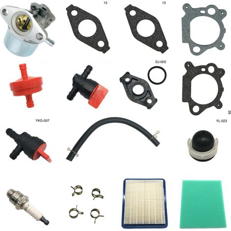 Pièces de carburateur pour tondeuse à gazon autoportée de 21 pouces AM134697 808-010-1