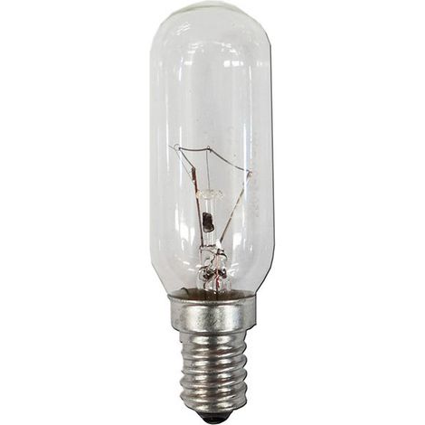 Bombilla incandescente de campana extractora (tubular) 40w e14