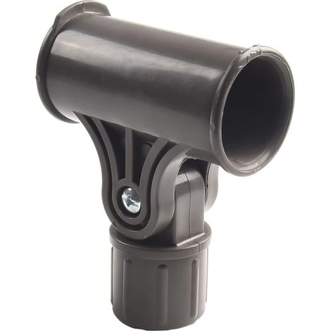 Ecleanfy - Support de poignée robuste pour terrasse, jardin, abri extérieur et parasol, pièce de rechange robuste en métal et plastique de 43 mm, couleur au choix (1/5)