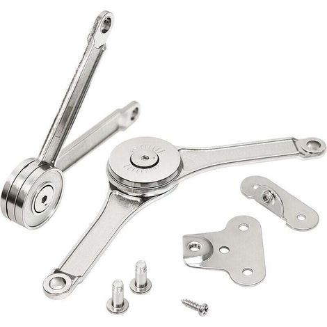 Standard Forte Ferrures pour Relevants et Abattants Couvercles Stay Lift Systèmes Réservoir de Force Pour Système a Porte Relevable Charnière pour Armoire Meuble Lot de 2 LO-Ron