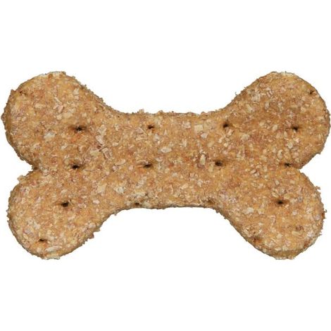 Biscotto a forma di osso con agnello 11cm 35gr. Offerta Multipack 48 Pezzi