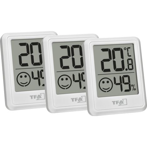 TFA Dostmann Thermo-/Hygrometer Weiß 30.5060.02.03