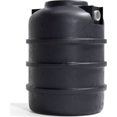 Cuve de stockage d'eau enterrée verticale 1000l ronde
