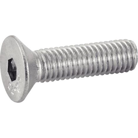 Tornillos Acton countersunk head acero inoxidable A2 12x30 mm 100 unidades