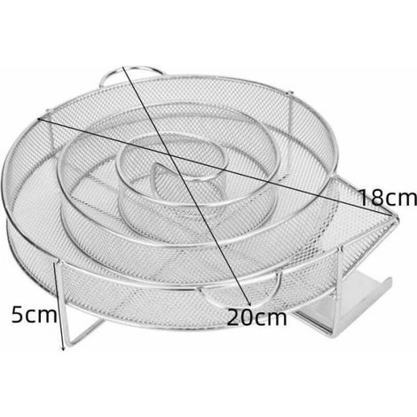 Fumoir à froid en spirale, fumoir de serpent, générateur de fumée rond, fumoir à viande pour gril à bouilloire, fumoir et four à f (1/5)