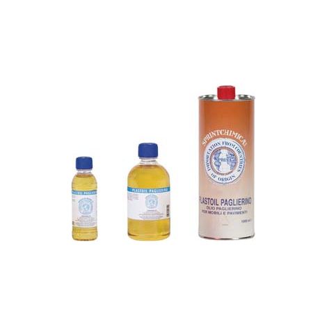 OLIO PAGLIERINO BIANCO PER MOBILI- - lt.0,5 colore bianco - in flacone - 12 pezzi