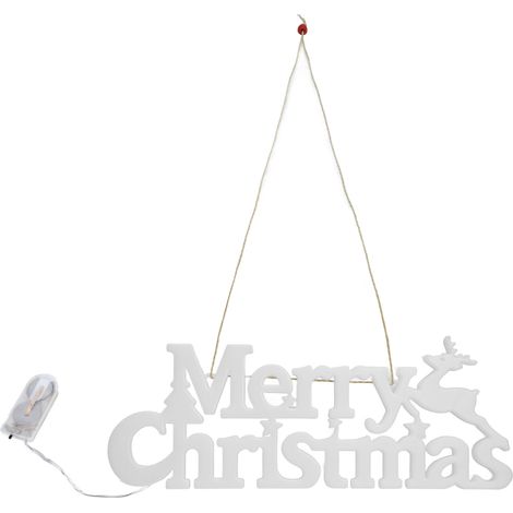Guirlande Lumineuse LED à Piles pour Décoration de Noël - Lumières de Fées Suspendues (1/5)