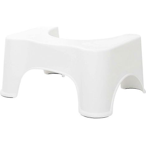 Tabouret de toilette universel blanc (1/4)