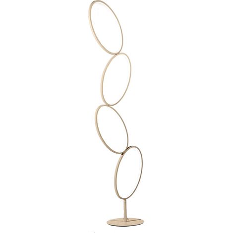 Lampe de sol LED dimmable design moderne Rice (1/2)