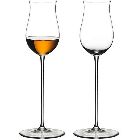 Ensemble de 2 verres à spiritueux Veritas transparents, 6449/71, verres en cristal, sans plomb, vaisselle élégante pour boissons : (1/4)